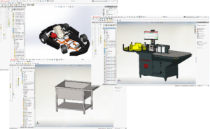 Projekty CAD-CAE - projekty maszyn i urzadzeń